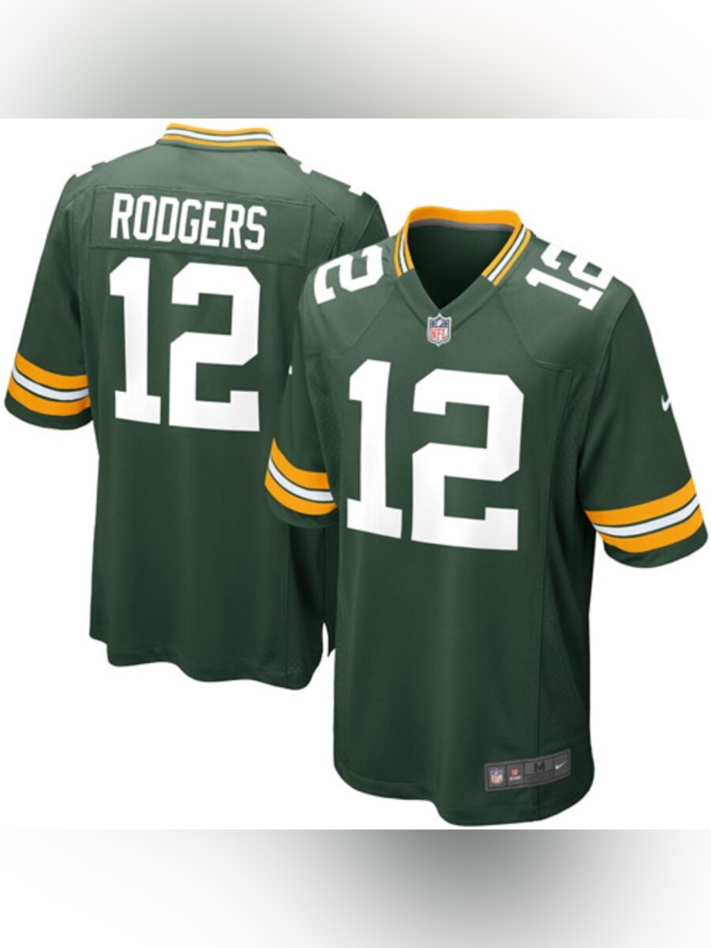 Aaron Rodgers Green Bay Packers Nike Youth Game Jersey – Green 14-16
